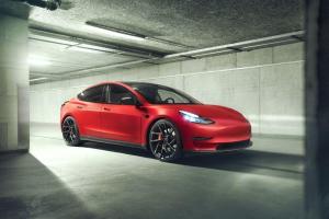 Tesla Model 3 by Novitec Rosso 2019 года
