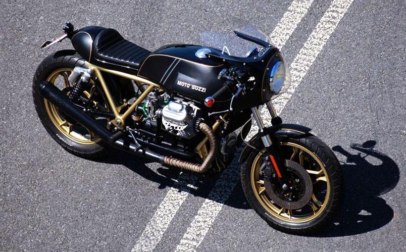 Кастом из Польши: кафе рейсер на базе Moto Guzzi T3