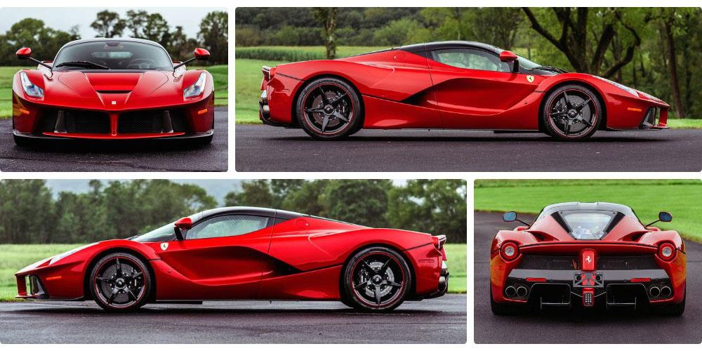 Ferrari LaFerrari Rosso Fuoco 2014 года