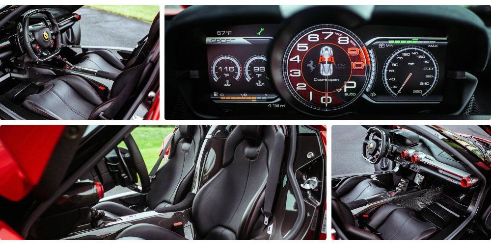 Ferrari LaFerrari Rosso Fuoco 2014 года