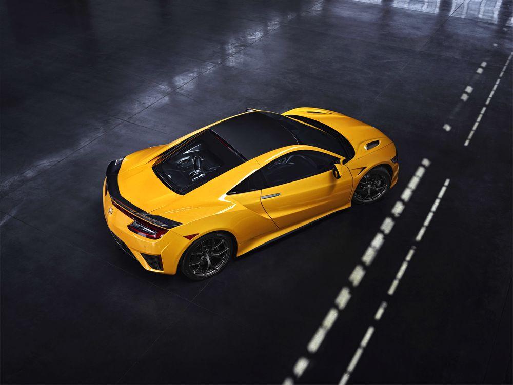 Acura NSX Spa Yellow 2019 года