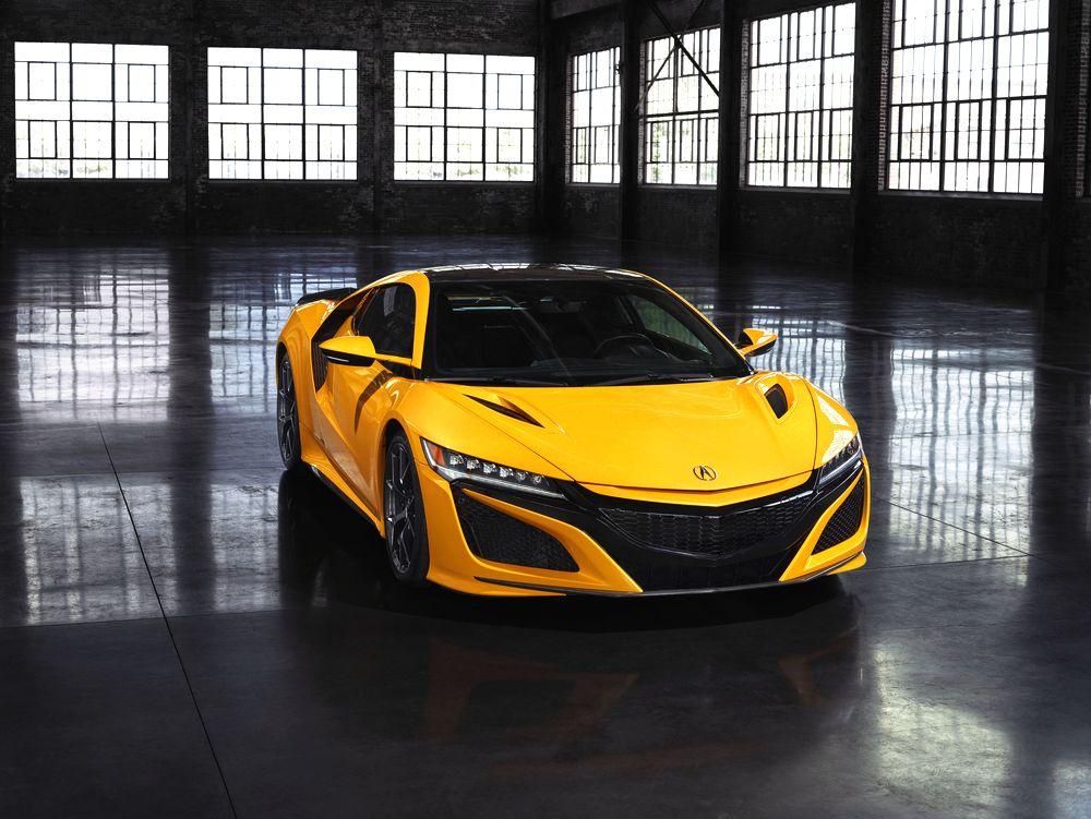 Acura NSX Spa Yellow 2019 года