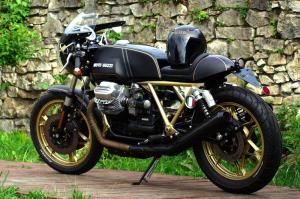 Moto Guzzi T3 Cafe Racer by Marcin Guja