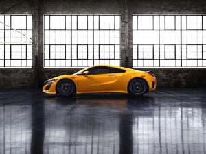 Acura NSX Spa Yellow 2019 года