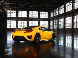 Acura NSX Spa Yellow 2019 года