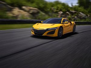 Acura NSX Spa Yellow 2019 года