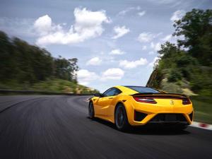 Acura NSX Spa Yellow 2019 года