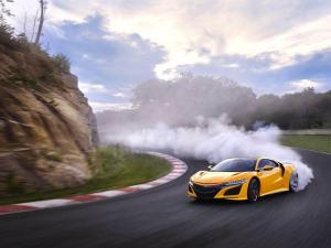 Acura NSX Spa Yellow 2019 года