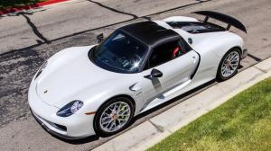 Porsche 918 Spyder с пакетом Weissach PKG также будет выставлен на продажу