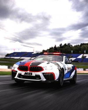 BMW M8 Competition Coupe MotoGP Safety Car 2019 года