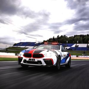 BMW M8 Competition Coupe MotoGP Safety Car 2019 года