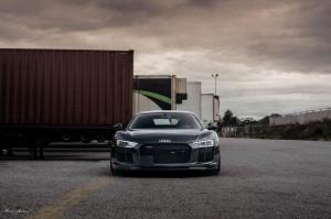Audi R8 V10 by Vorsteiner on Brixton Forged Wheels (VL4 Duo)