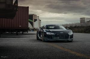 Audi R8 V10 by Vorsteiner on Brixton Forged Wheels (VL4 Duo)