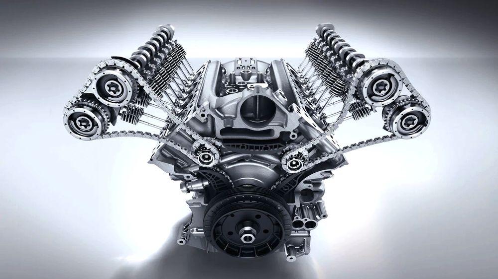 Как работает двигатель V8?