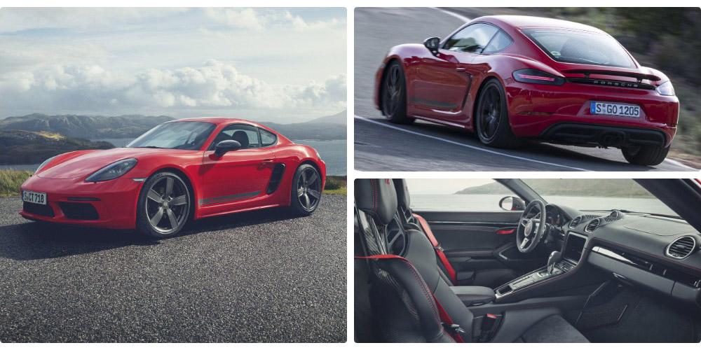 Porsche 718 Cayman T (982C) 2019 года