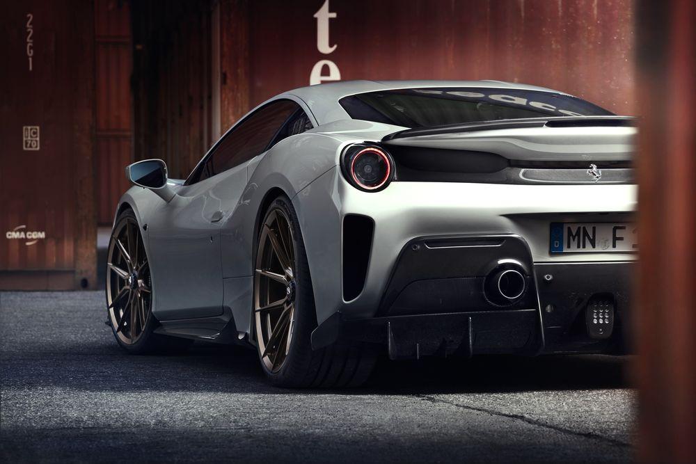 Ferrari 488 Pista by Novitec Rosso 2019 года