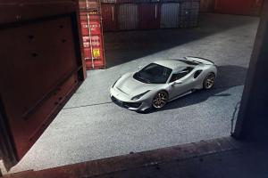 Ferrari 488 Pista by Novitec Rosso 2019 года