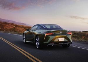 Lexus LC500 Inspiration Series Nori Green 2019 года