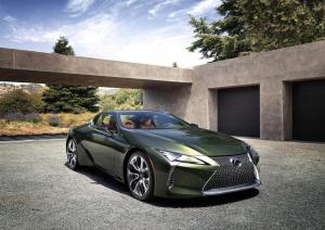 Lexus LC500 Inspiration Series Nori Green 2019 года
