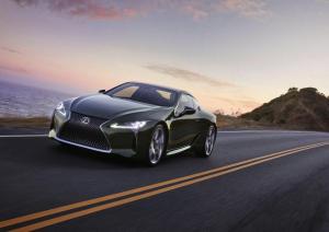 Lexus LC500 Inspiration Series Nori Green 2019 года