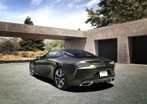Lexus LC500 Inspiration Series Nori Green 2019 года