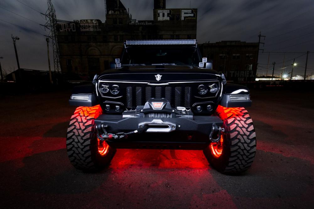Яркая радость для владельца Jeep Wrangler