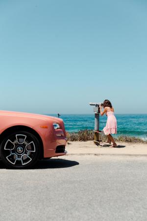Rolls-Royce Dawn Black Badge Pebble Beach Collection Coral Solid