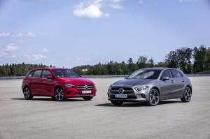 Mercedes-Benz A250 e и Mercedes-Benz B250 e 2019 года