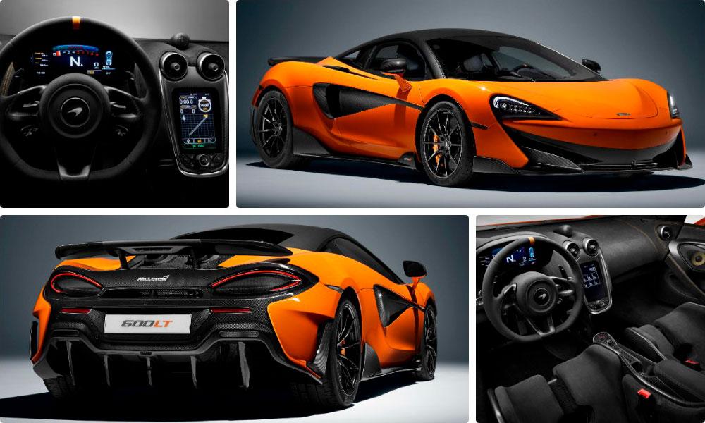 McLaren 600LT 2018 года