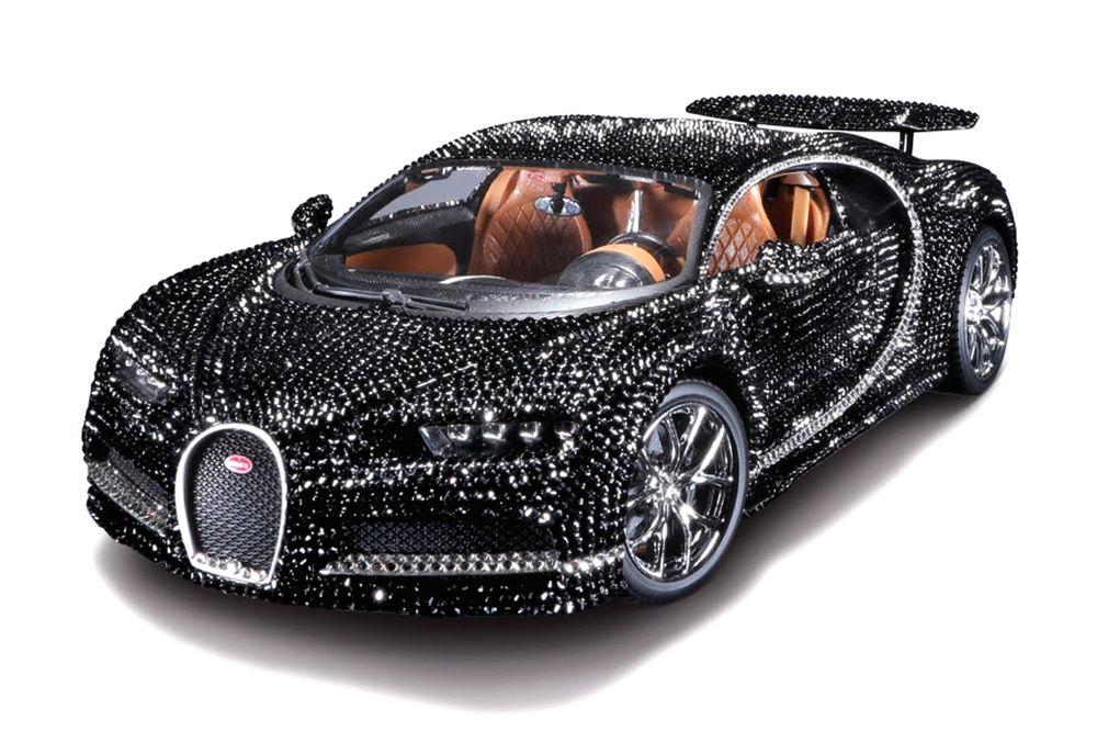 Bugatti Chiron Scale Model by Bburago