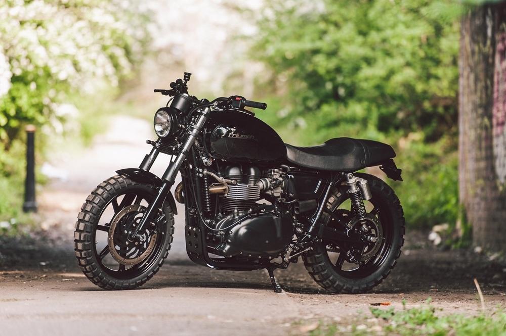 Кастомизация классического Triumph Bonneville
