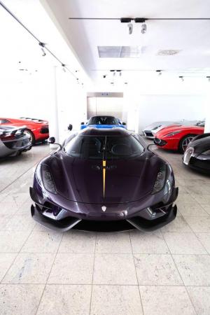 Koenigsegg Regera Purple Carbon 2019 года