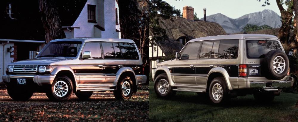 2-е поколение Mitsubishi Pajero, 1991 - 1999 год