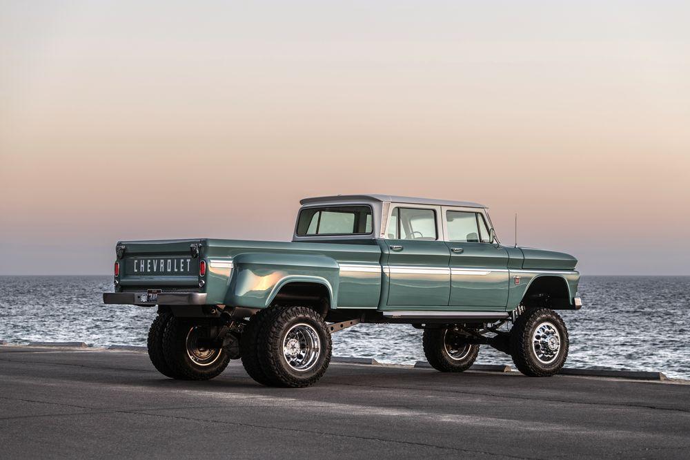 Chevrolet C30 Crew Cab 4x4 Pickup Ponderosa by Rtech Fabrica 2019 года