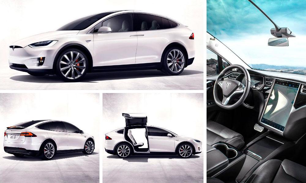 Tesla Model X P90D 2015 года