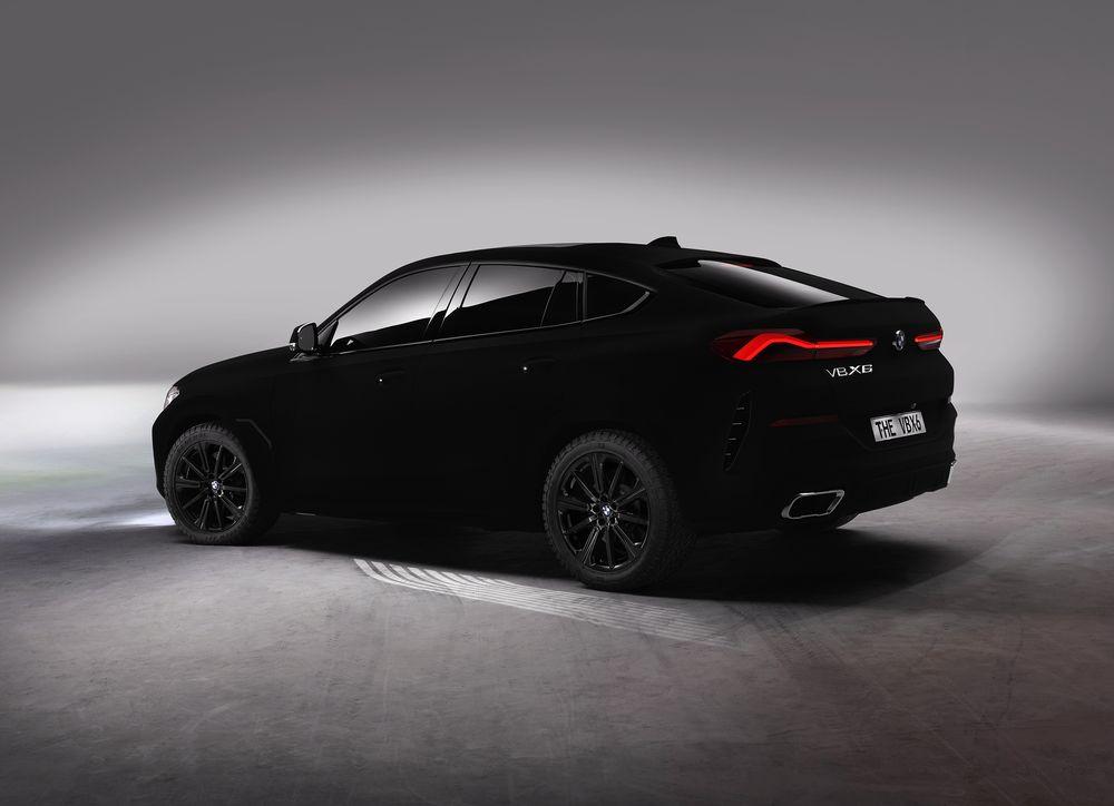 BMW X6 Vantablack 2019 года