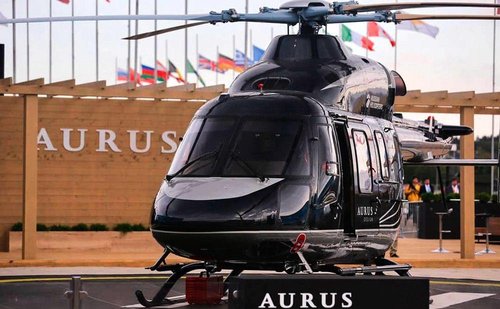 Российская компания Aurus покоряет небеса на VIP вертолете «Ансат»