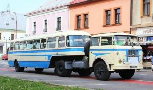 Пассажирский автобус два в одном Karosa NO 80 из Чехии