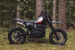 Кастом Honda Dominator NX650 мастерской Differs