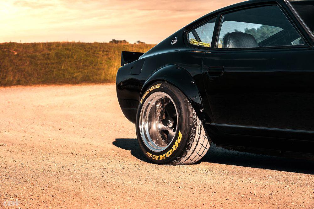 Datsun 240Z with 2JZ Engine on CCW Wheels