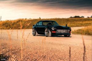 Datsun 240Z with 2JZ Engine on CCW Wheels