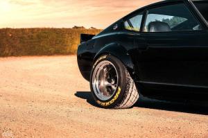 Datsun 240Z with 2JZ Engine on CCW Wheels