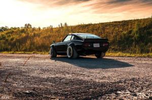 Datsun 240Z with 2JZ Engine on CCW Wheels