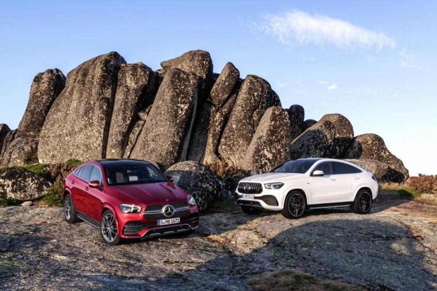 Mercedes GLE Coupe в новом исполнении стал больше и «умнее»