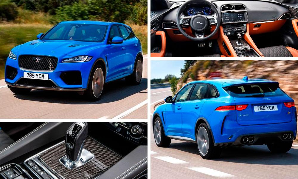 Jaguar F-Pace SVR 2018 года