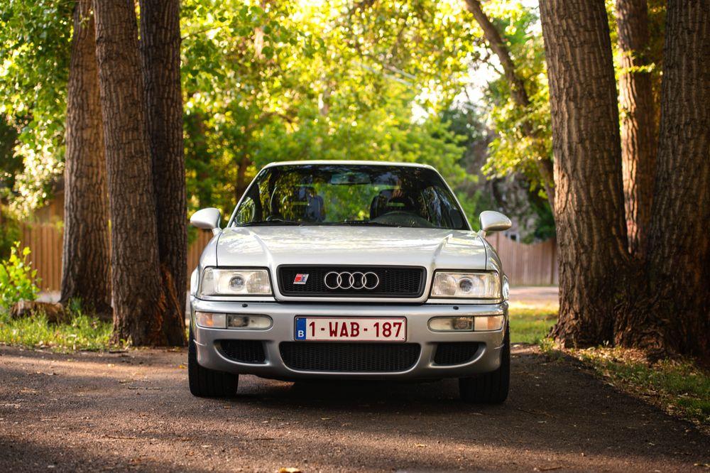Audi RS2 Polar Silver 1994 года