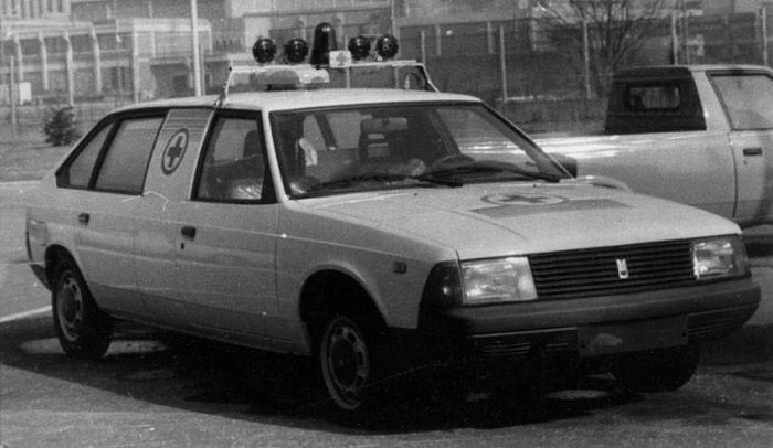 Санитарный автомобиль Москвич