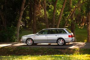 Audi RS2 Polar Silver 1994 года