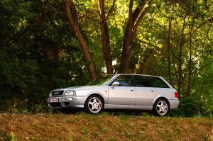 Audi RS2 Polar Silver 1994 года