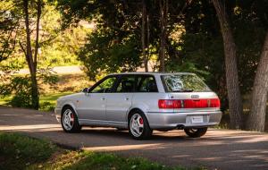 Audi RS2 Polar Silver 1994 года